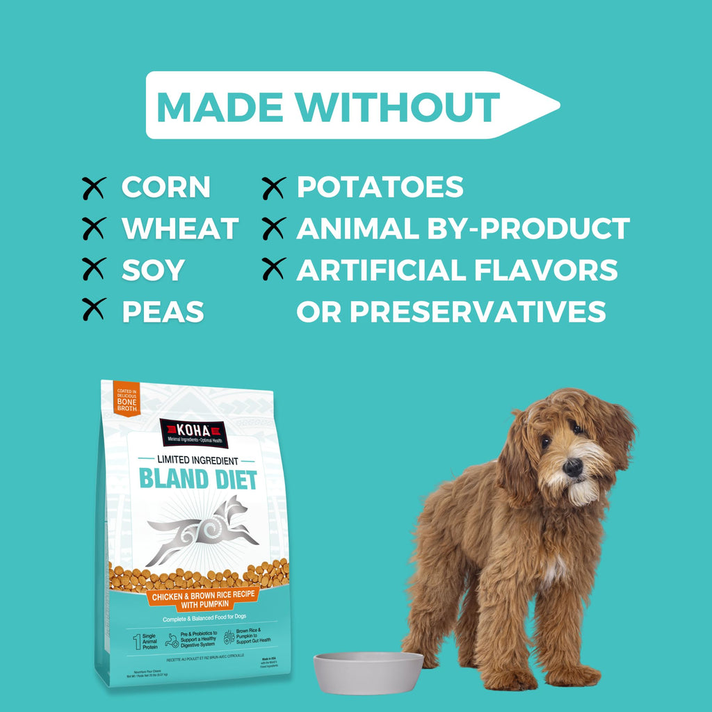 Limited Ingredient Chicken & Brown Rice Dog Food C7855