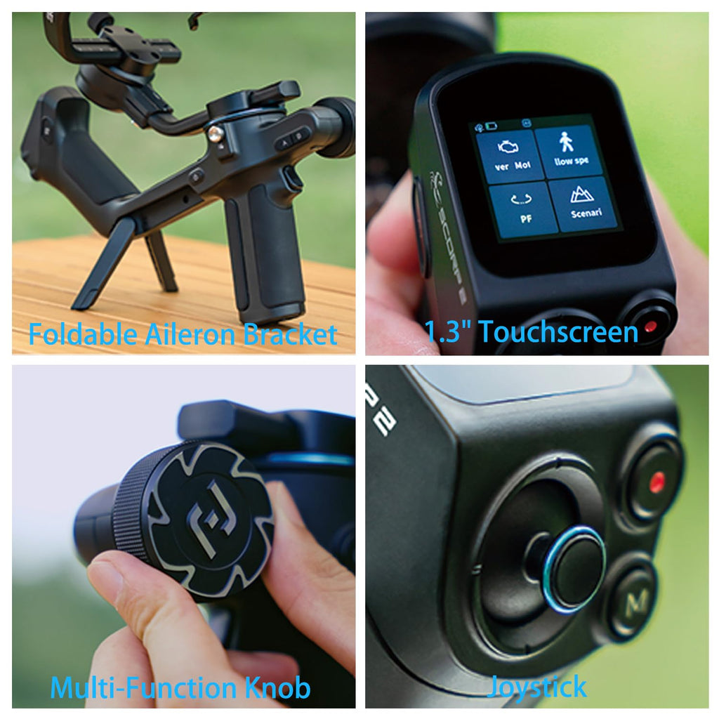 3-Axis Camera Gimbal Stabilizer with Touch Screen D3712