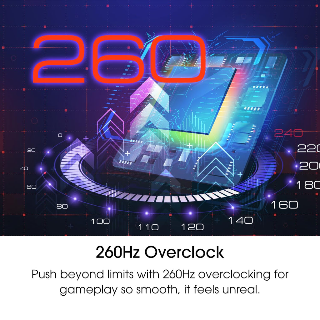 Curved 32-Inch 1080p 240Hz 1ms Gaming Monitor L908775