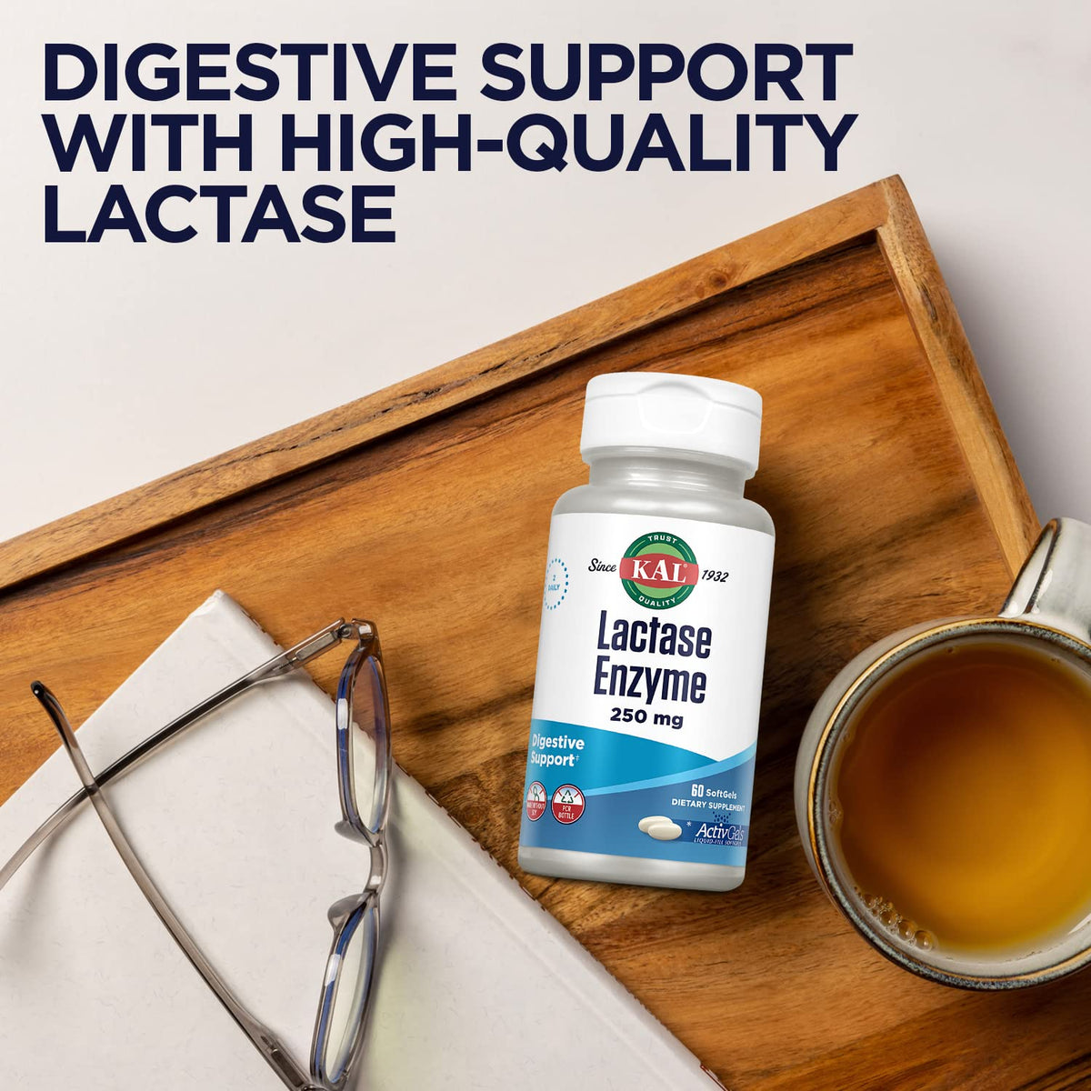 Lactase Enzyme 250 mg 60 SoftGels G461739