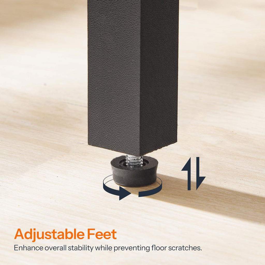 Narrow 3-Tier Side Table with Charging Station Q346