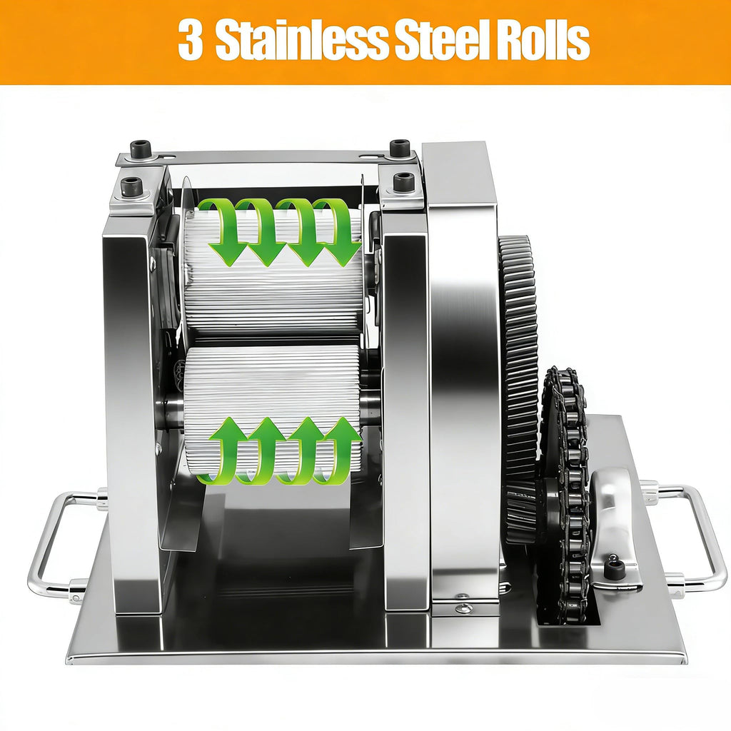 110V 800W Stainless Steel Electric Sugar Cane Juicer Machine O8570
