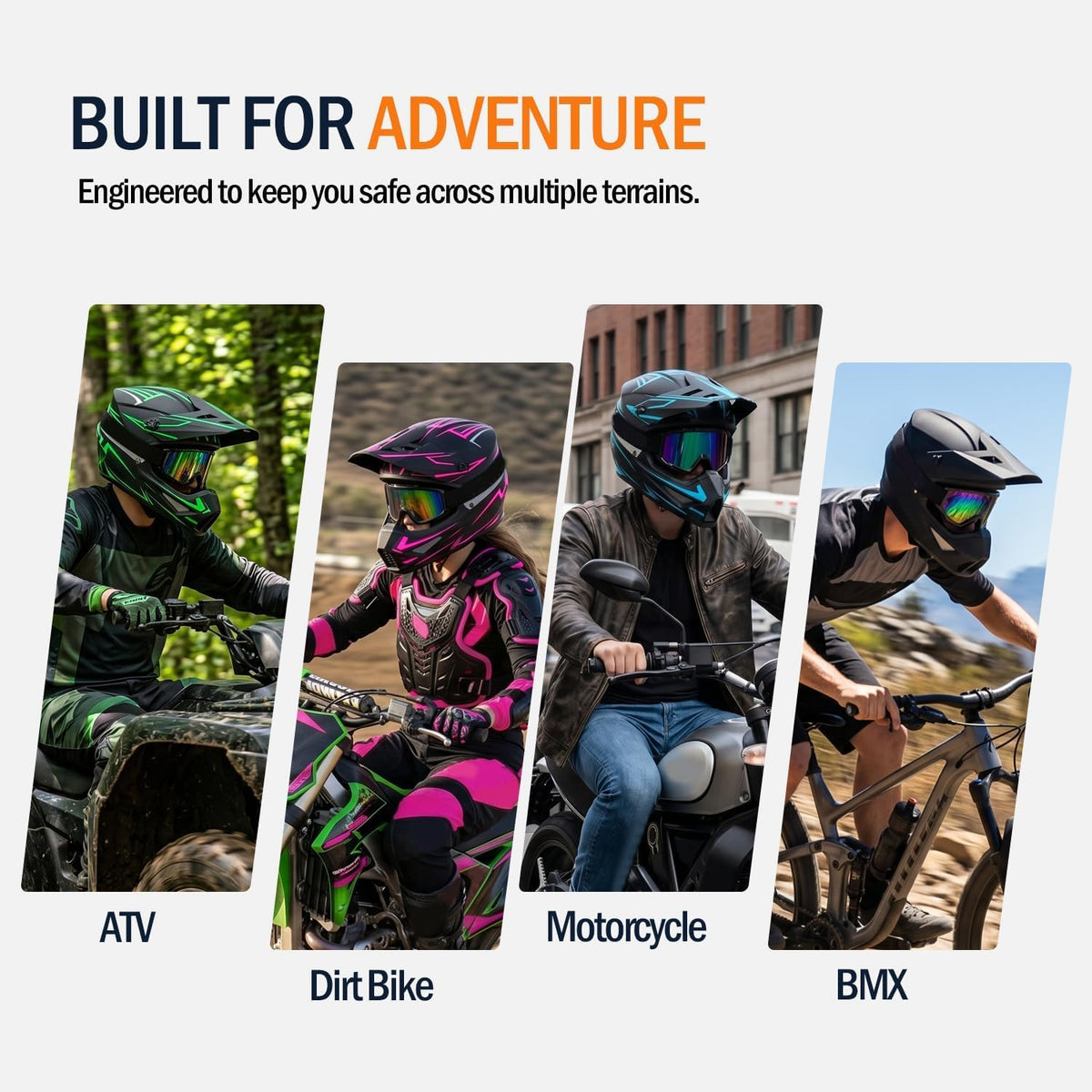 DOT Approved Motocross Helmet Z245