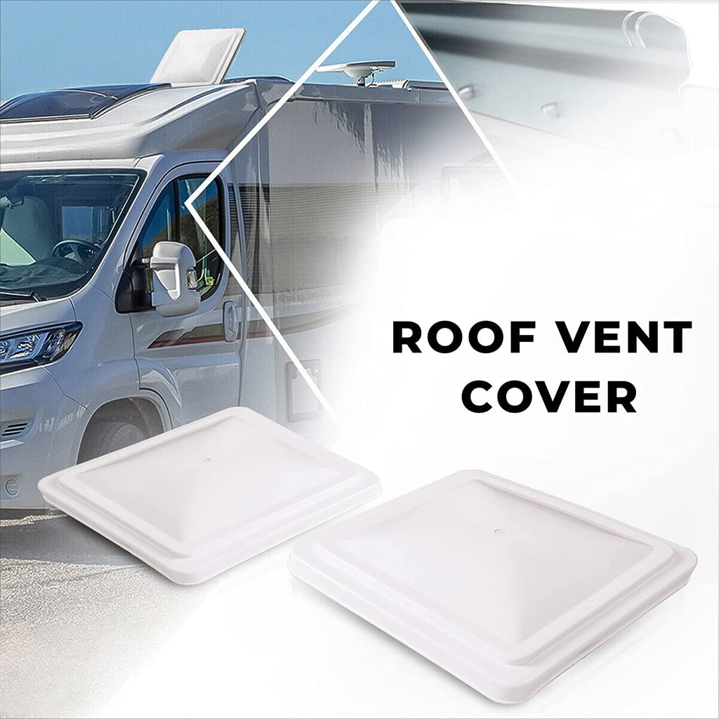 4 Pack 14" White Roof Vent Cover B103820
