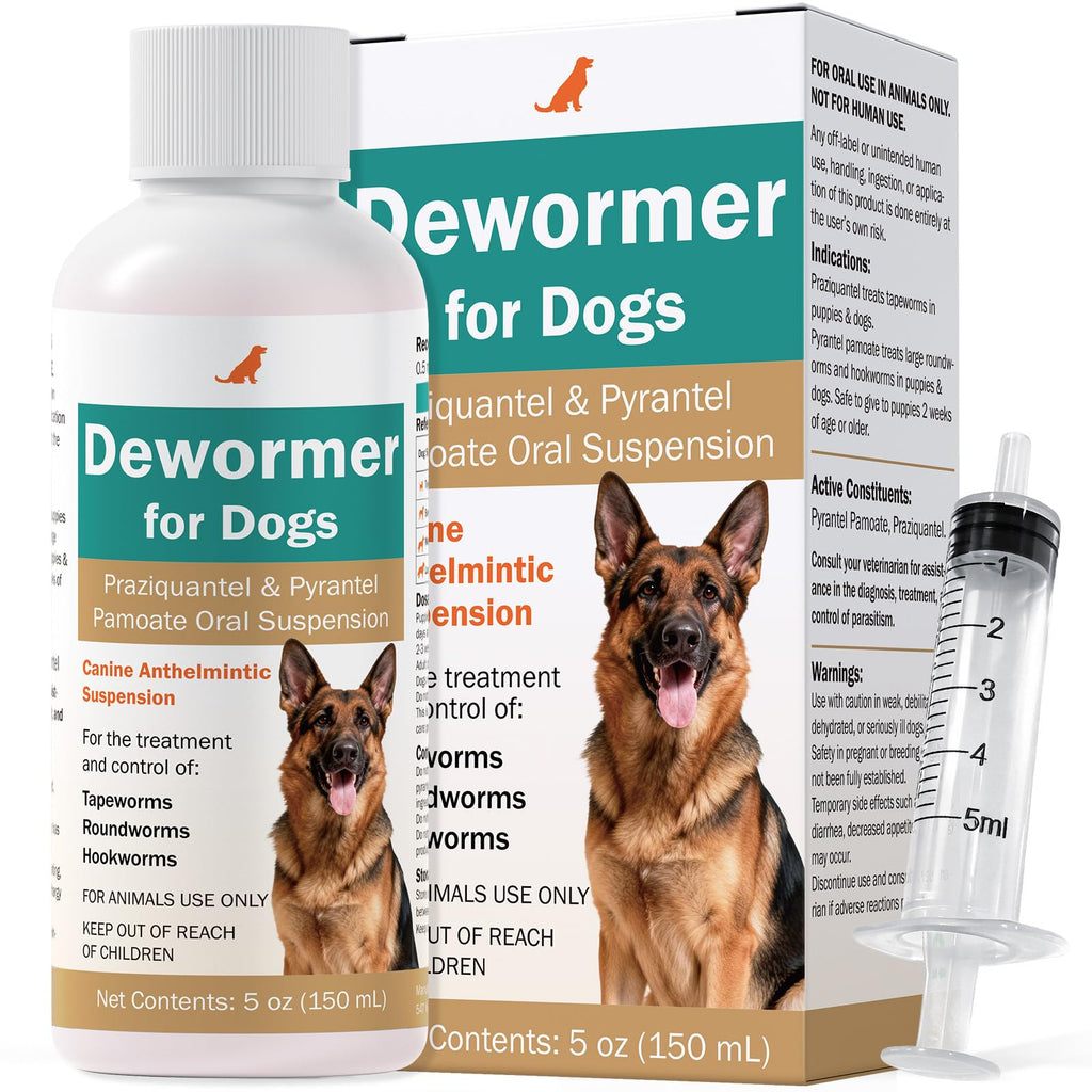 Pyrantel Pamoate & Praziquantel Liquid Dewormer 150ml C664689