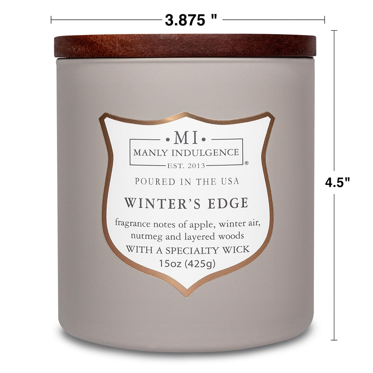 15 oz Wooden Wick Soy Blend Scented Candle Q31061