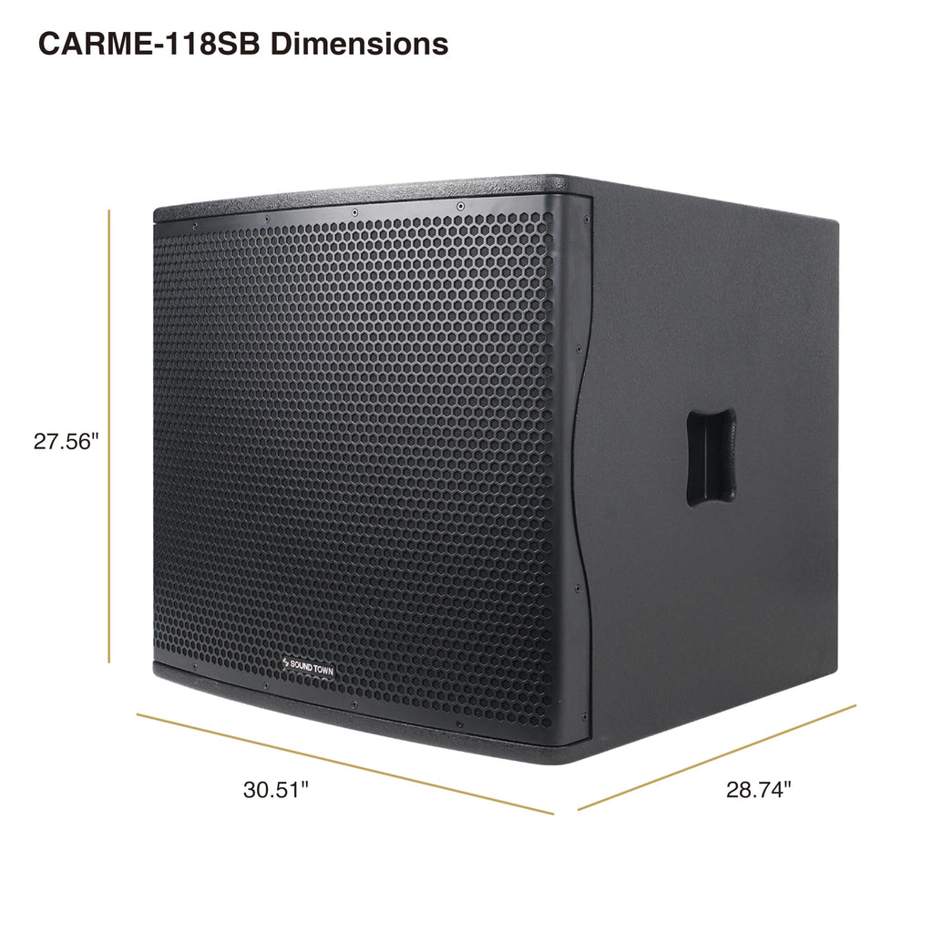 18" 1600W Passive Subwoofer Y33868