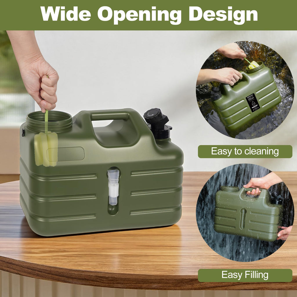 3 Gallon BPA Free Portable Water Jug with Spigot W99180