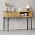 47 in Fluted Console Table with Storage G670019