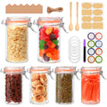 16 oz Glass Jars with Airtight Lid V6305