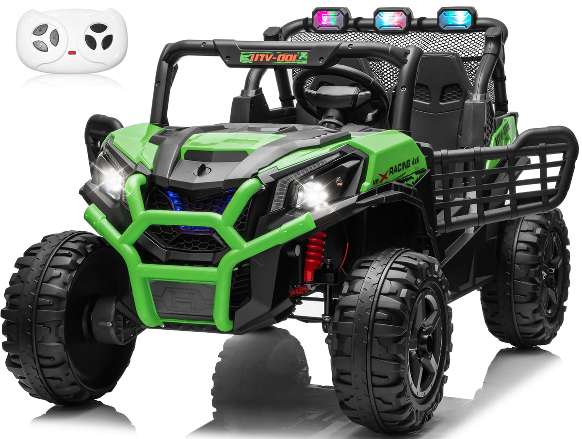 Green 2-Seater Ride On Car Truck I2799