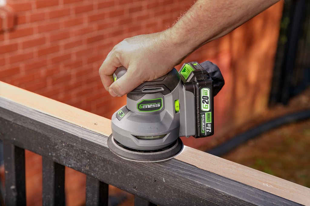 20V Cordless 5in. Orbital Sander with Dust Bag S496
