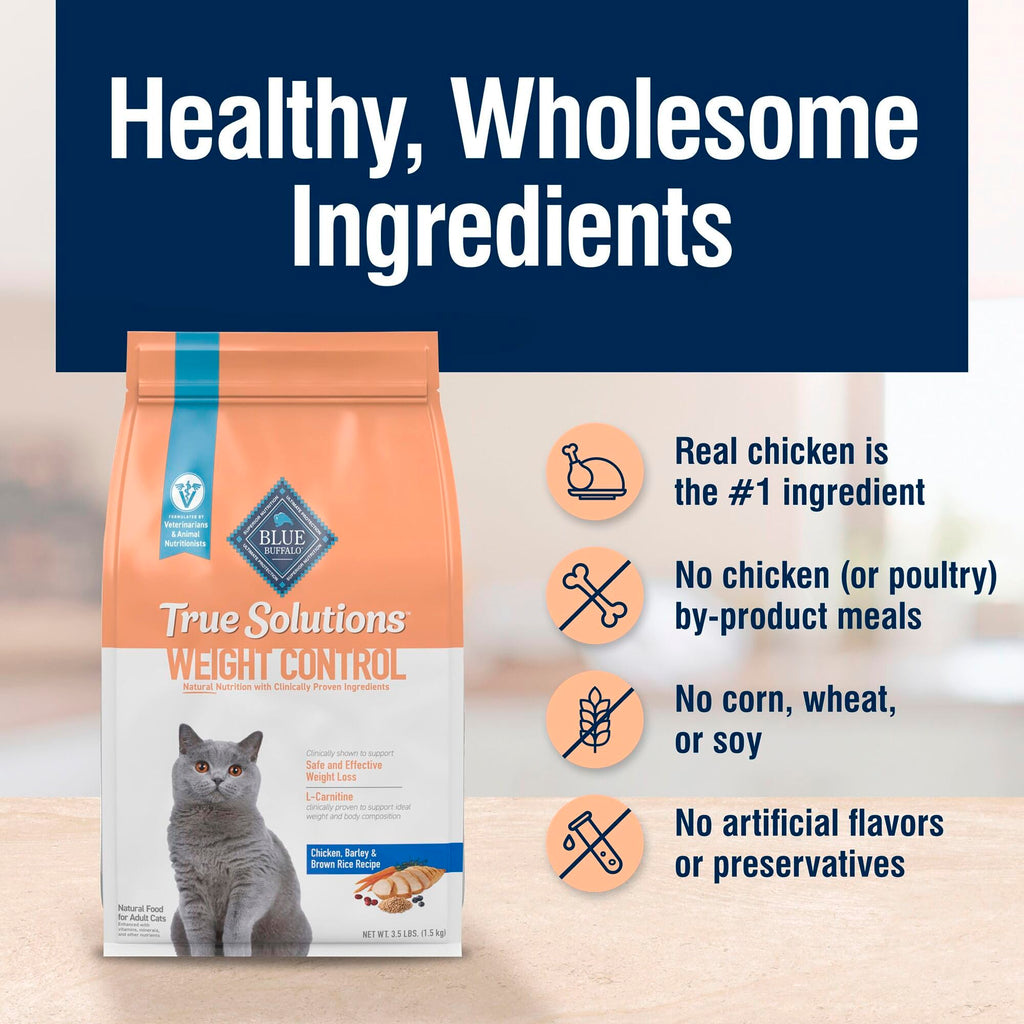 Weight Control Chicken Dry Cat Food, 11 lb P452