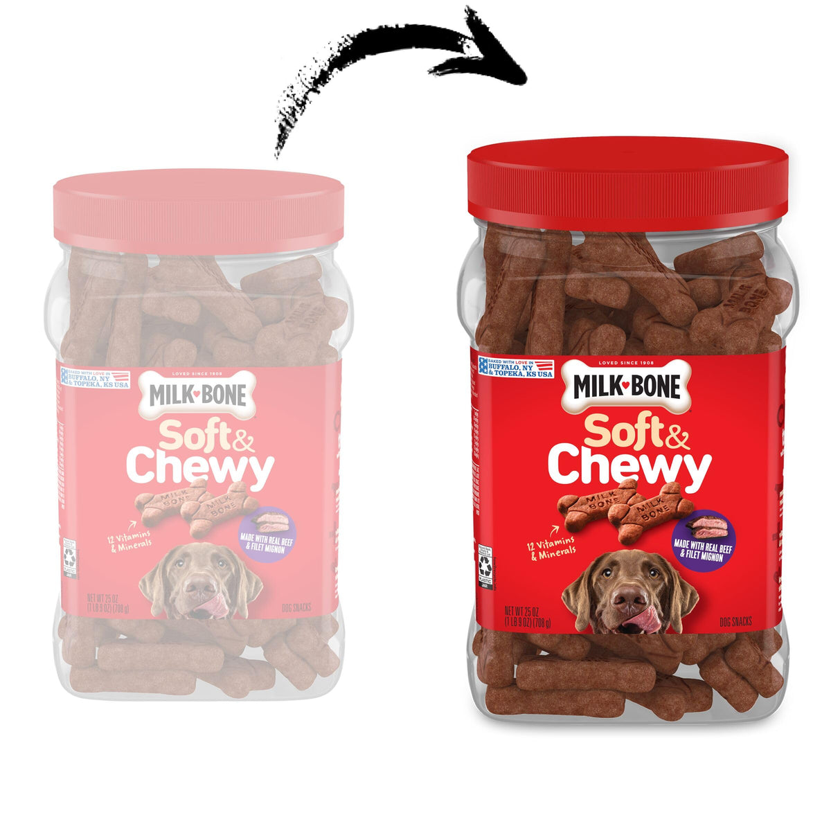 Soft & Chewy Dog Treats 25 Oz U6641