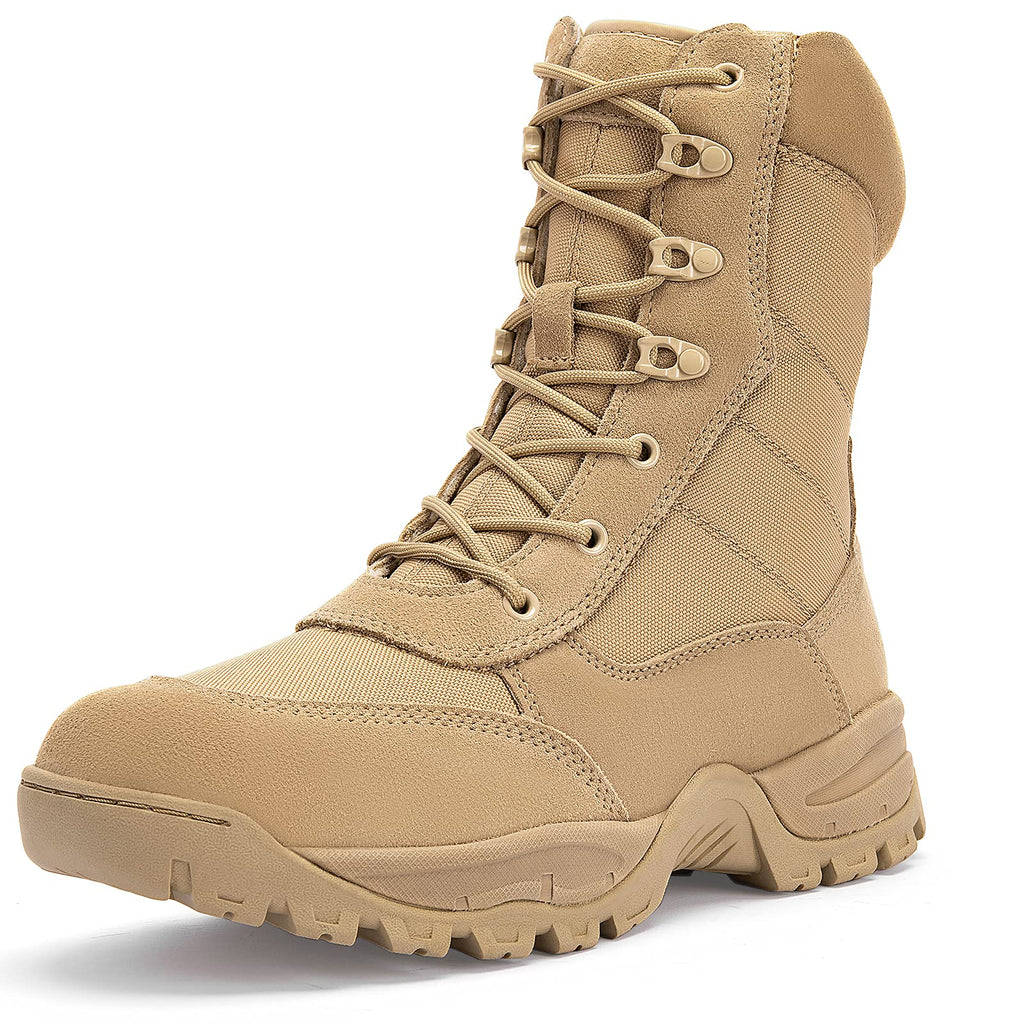 8-Inch Lightweight Tactical Boots with Side Zipper R462626