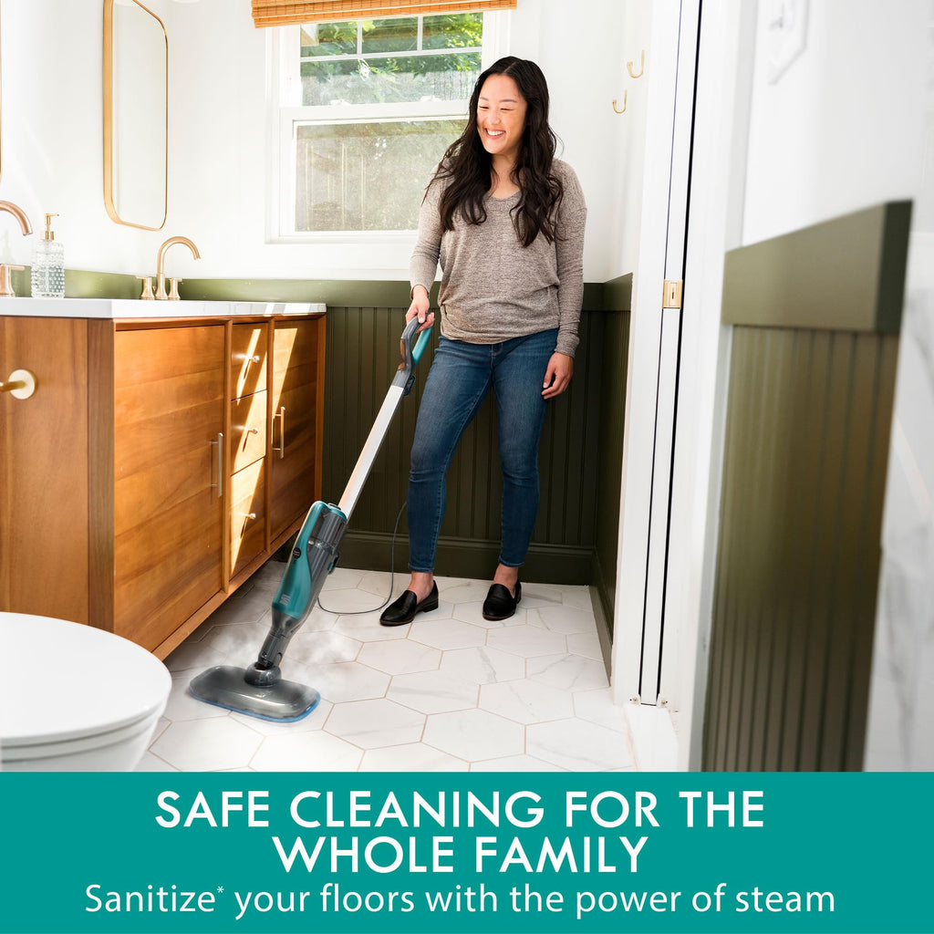 2-in-1 Steam Mop Hard Floor Cleaner J721