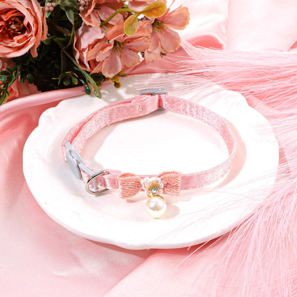 Adjustable Pink Breakaway Cat Collar M313804