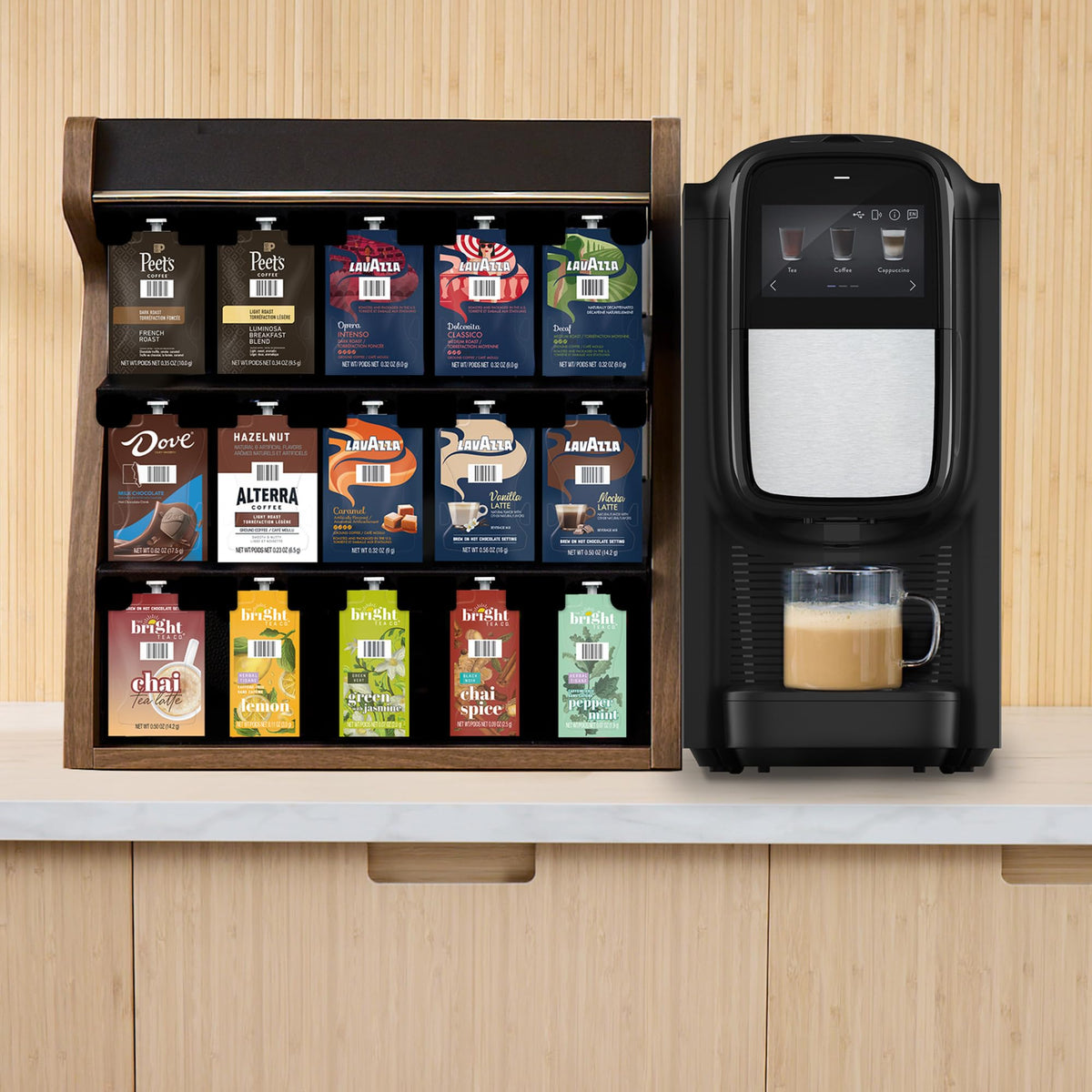 Single-Serve Brewer with Multiple Brew Sizes L8321