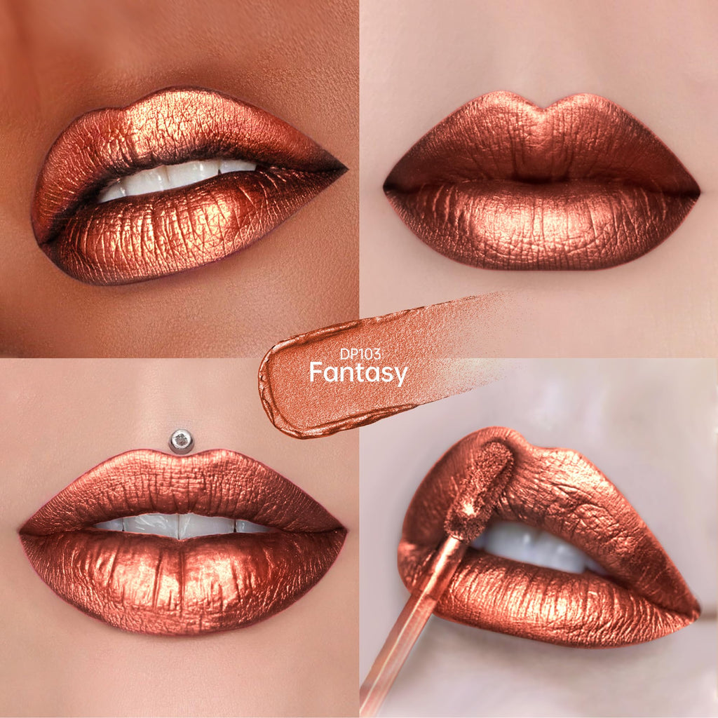 Metallic Reddish Brown Lipstick P2917