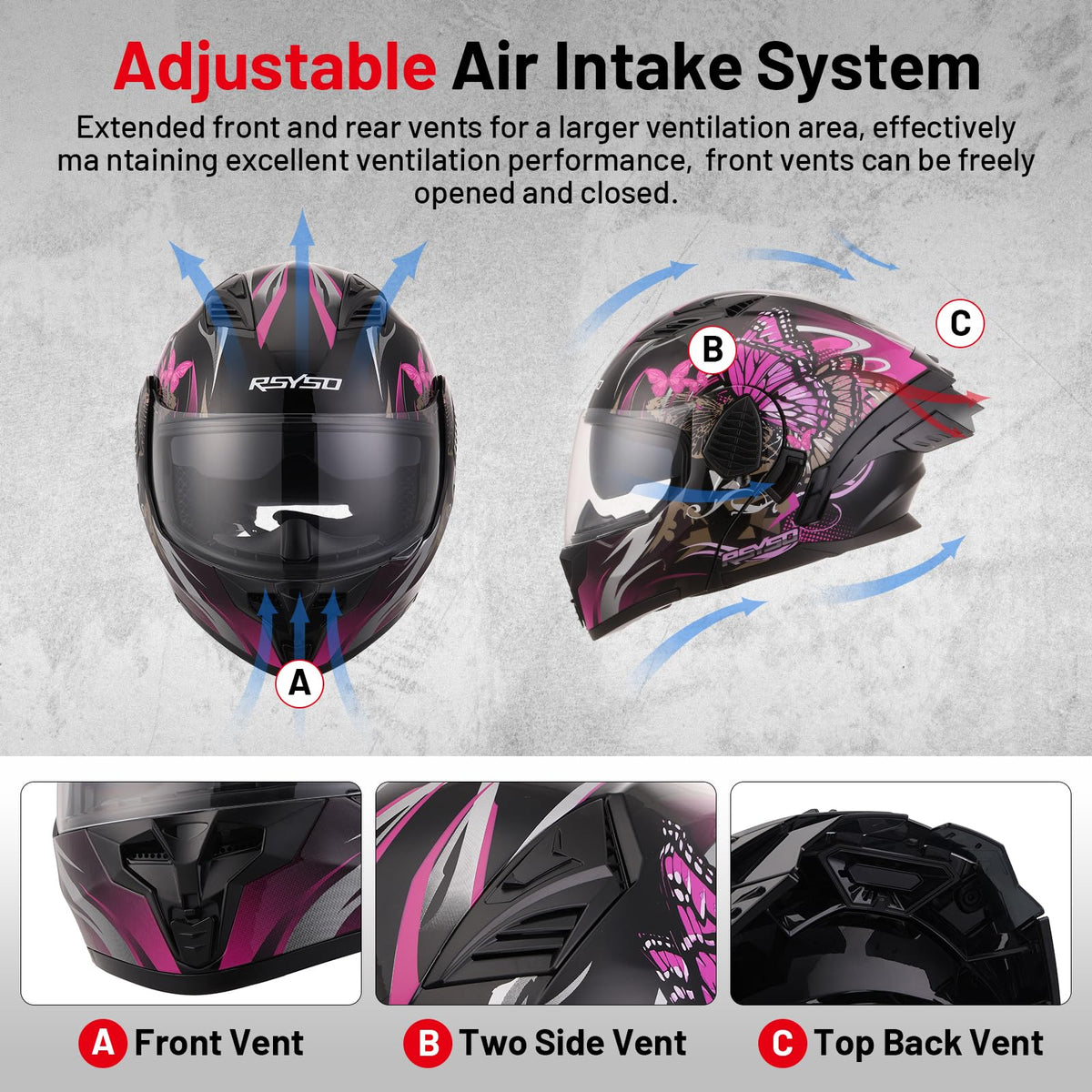 Full Face Motorcycle Helmet E24311