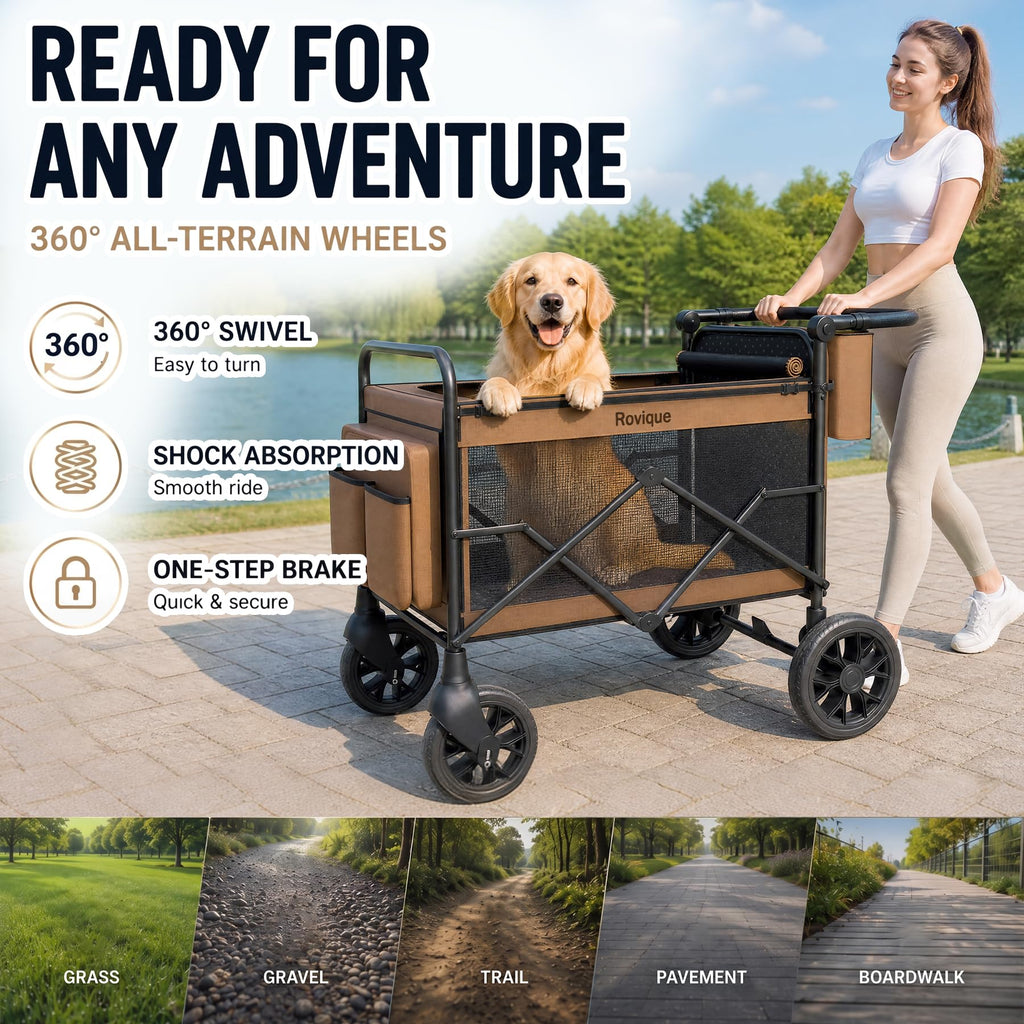 Foldable Dog Stroller U609