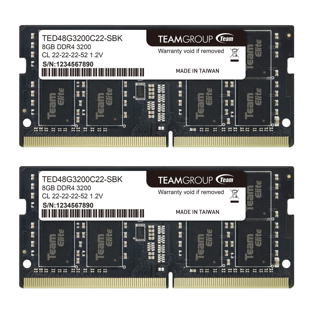 DDR4 16GB Kit 3200MHz SODIMM Laptop Memory Z704536
