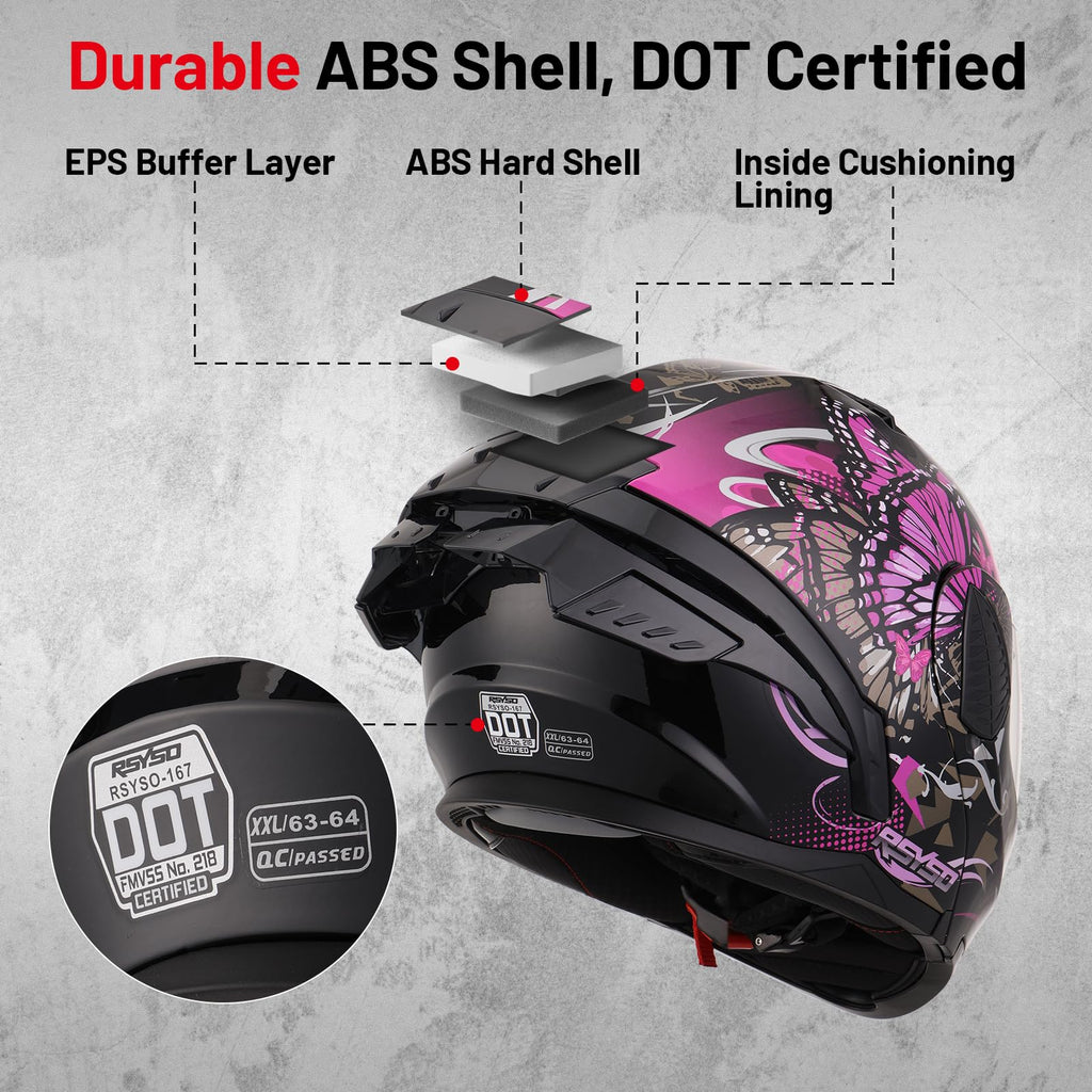 Full Face Motorcycle Helmet E24311