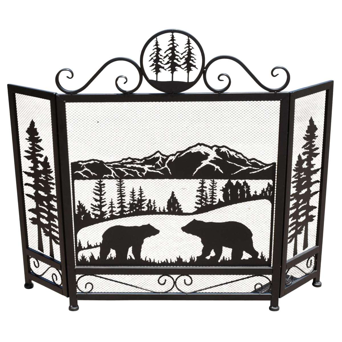 3-Panel Fireplace Screen Y1697