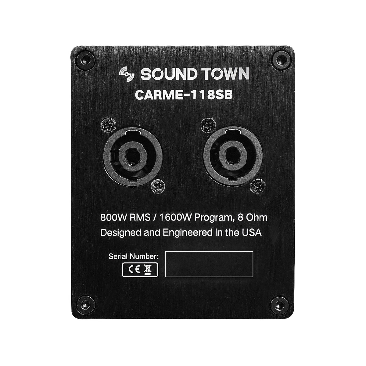 18" 1600W Passive Subwoofer Y33868