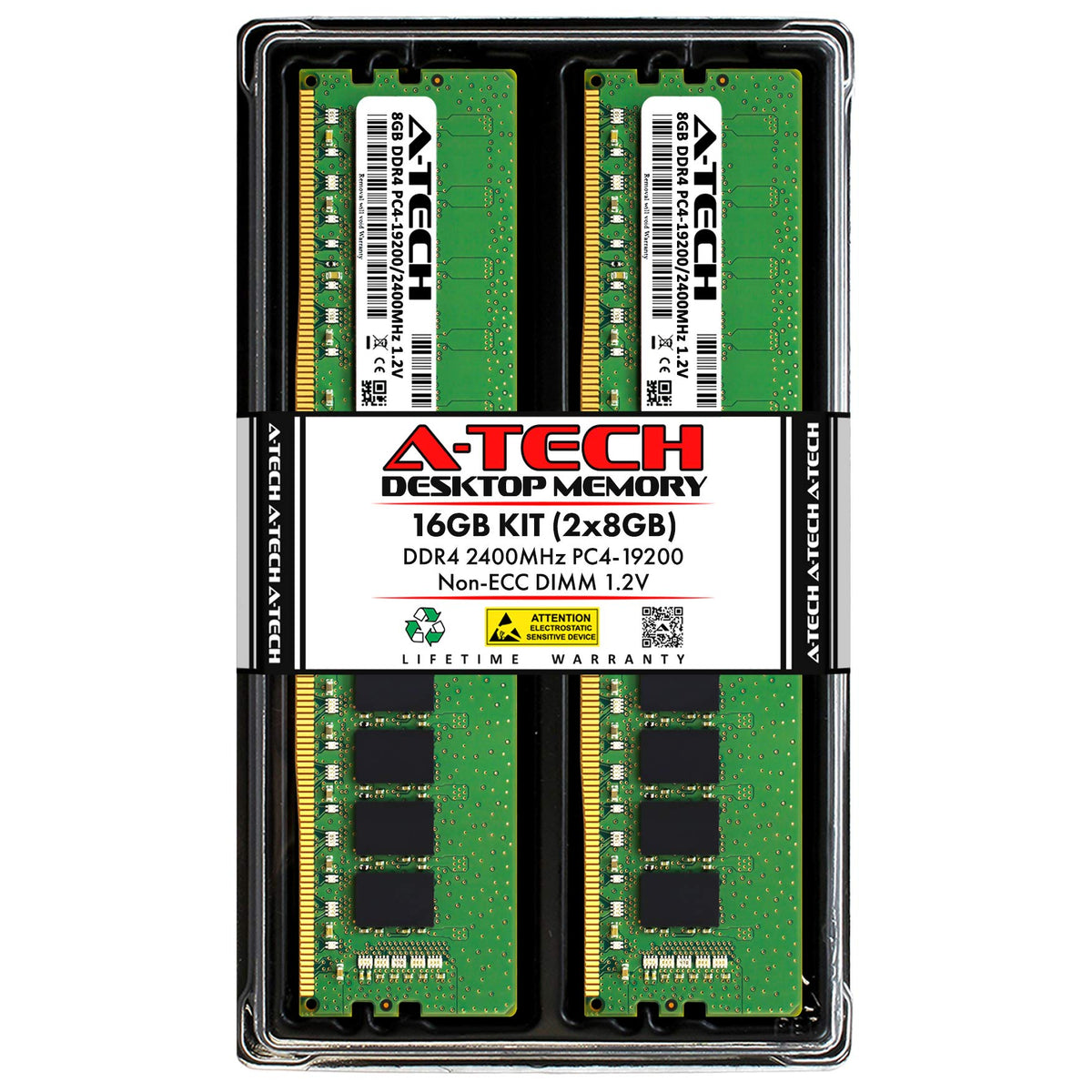 16GB DDR4 2400 MHz Non-ECC Desktop RAM J309794
