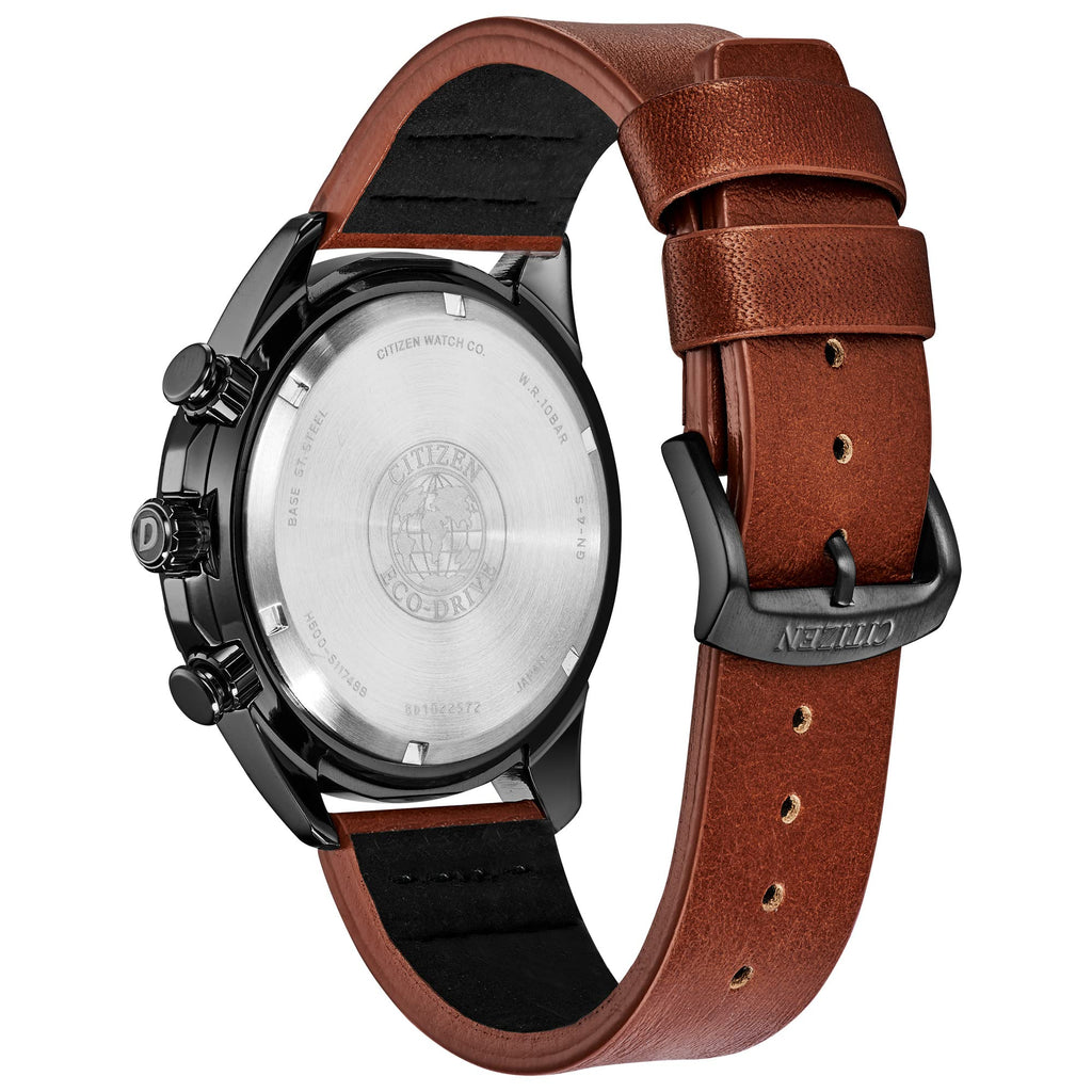 Men's Stainless Steel Eco-Drive Watch E8249