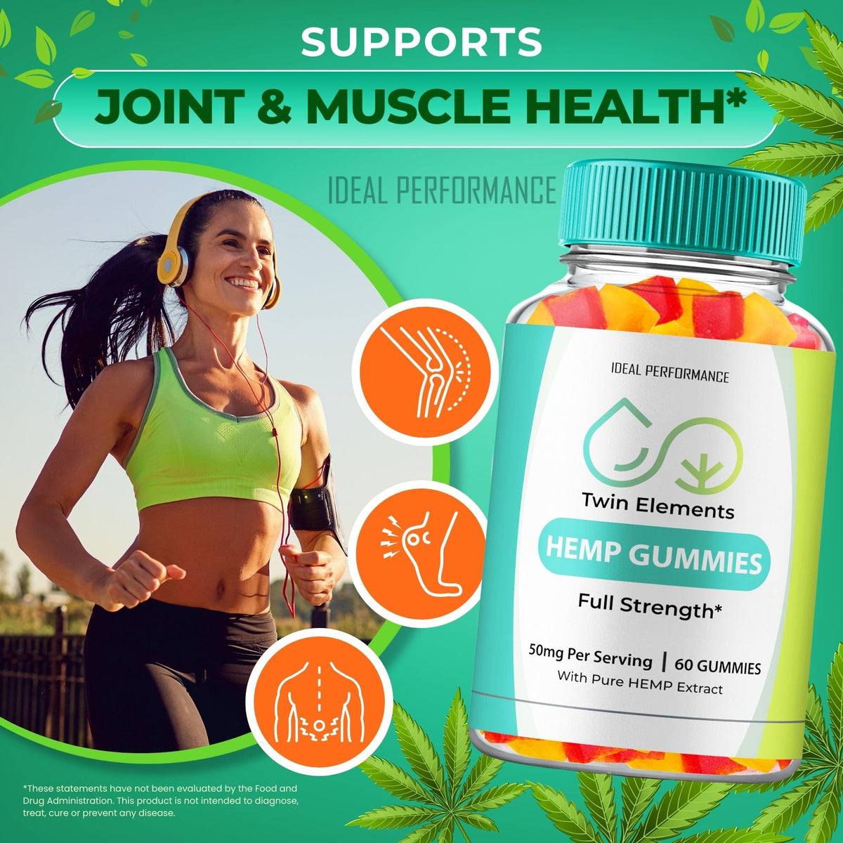 Hemp Gummies 60 Gummies V222