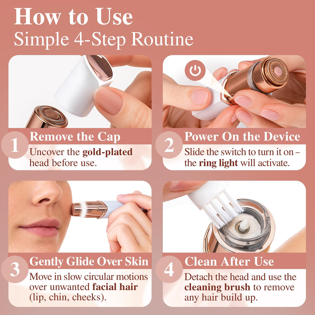 Facial Hair Removal for Women L46094