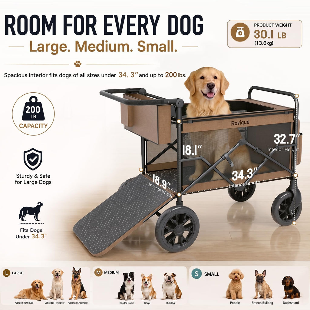 Foldable Dog Stroller U609