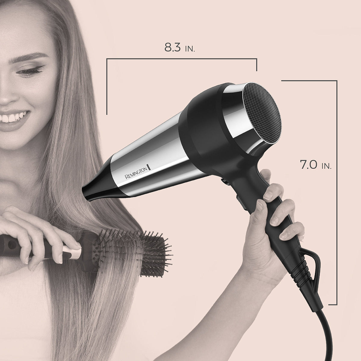 1875W Ceramic Ionic Hair Dryer O7620