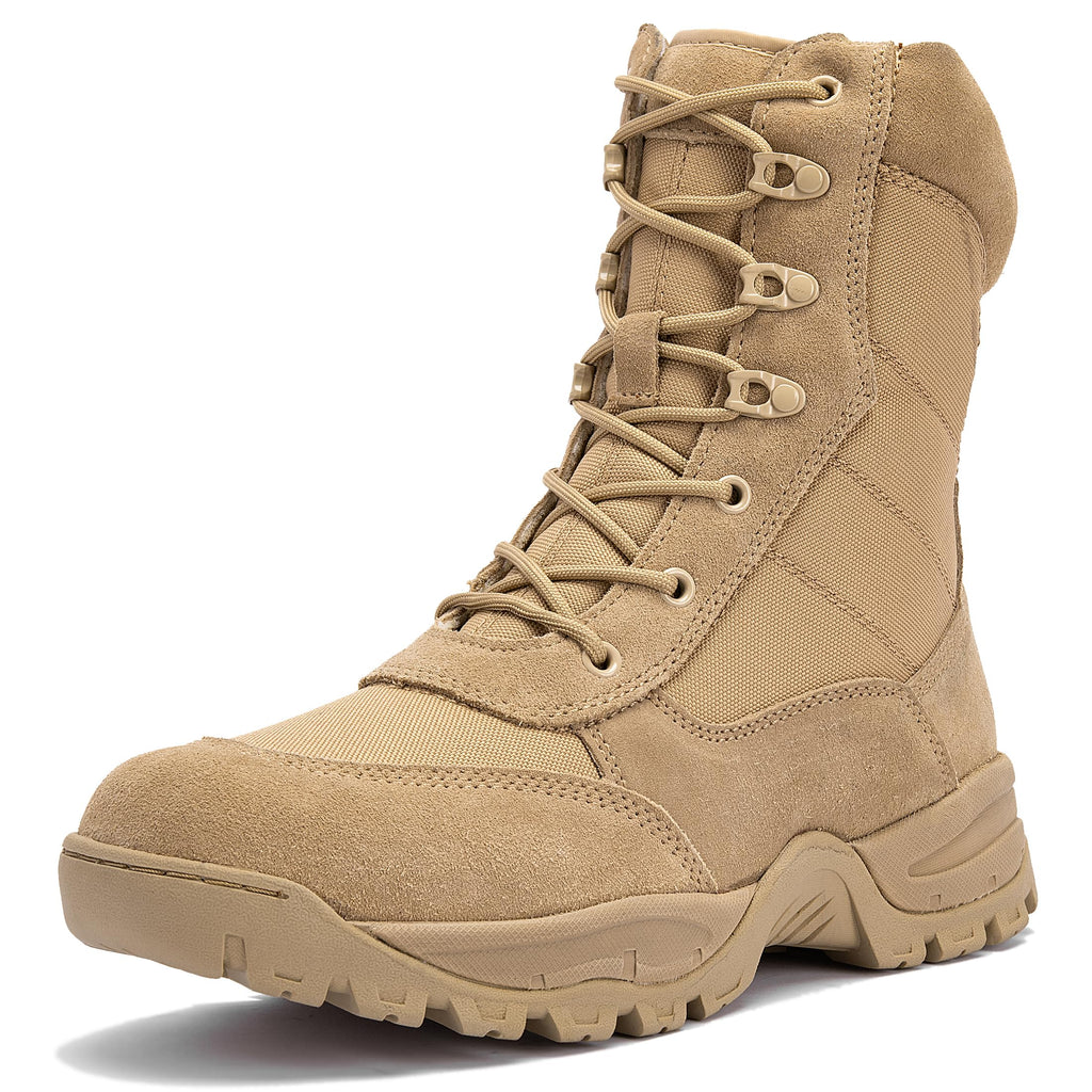 8-Inch Lightweight Tactical Boots with Side Zipper R462626