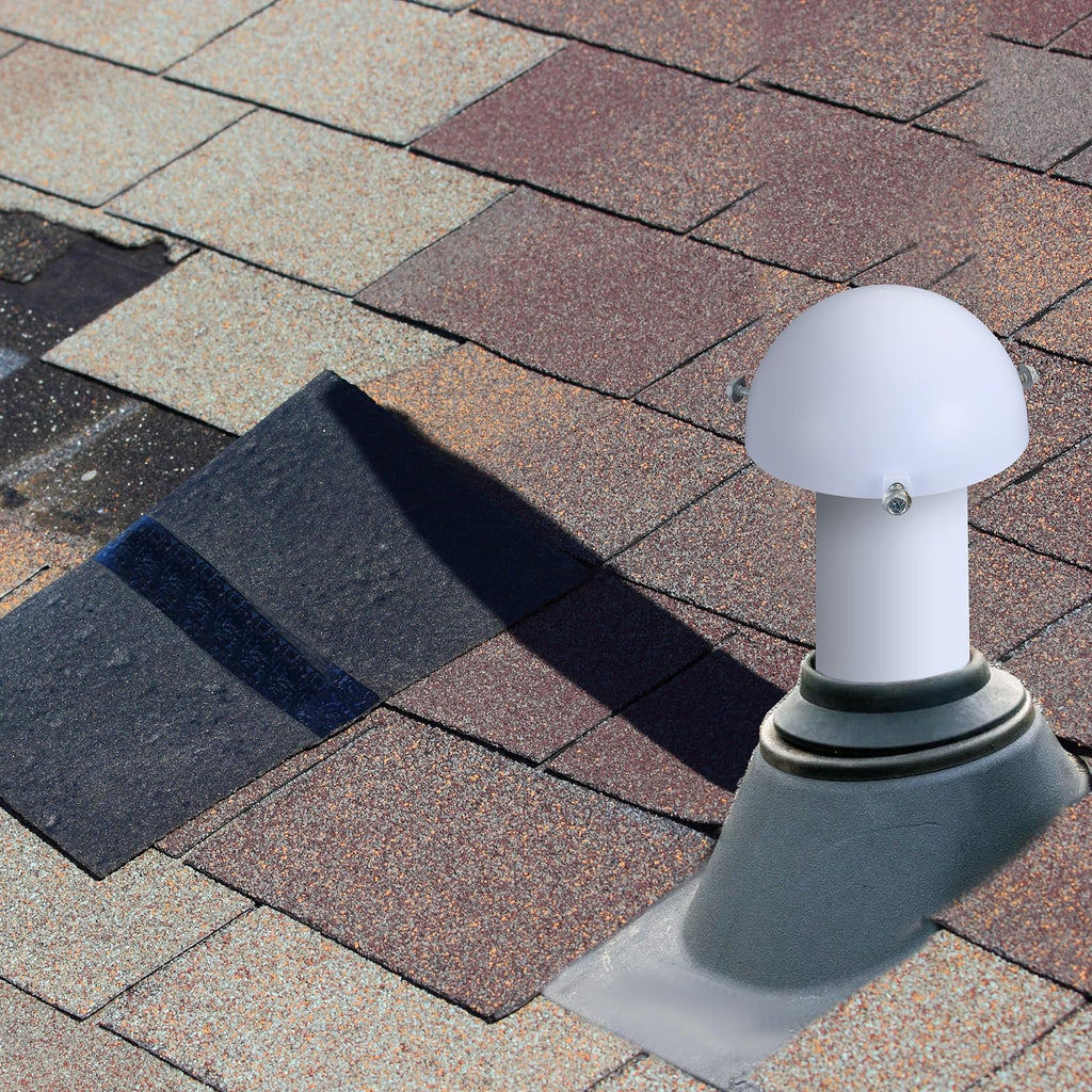 2 Pcs White Mushroom Vent Cap V3150
