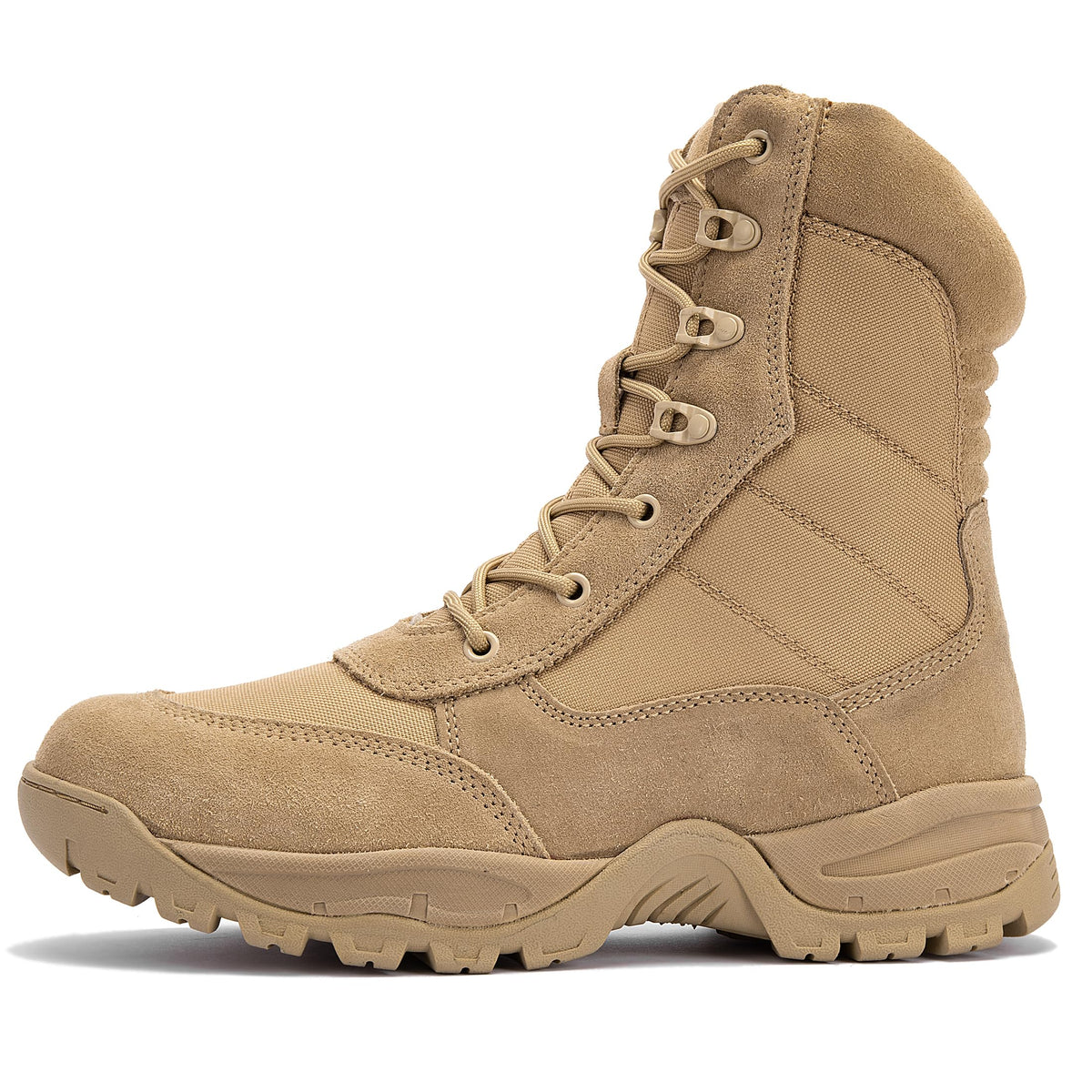 8-Inch Lightweight Tactical Boots with Side Zipper R462626