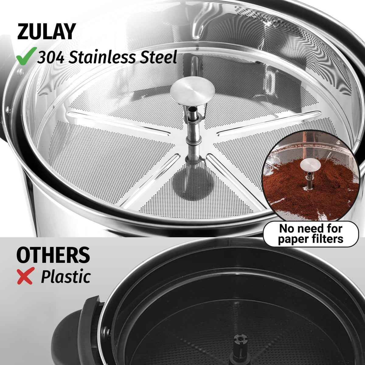 100 Cup Stainless Steel Commercial Coffee Urn D3254