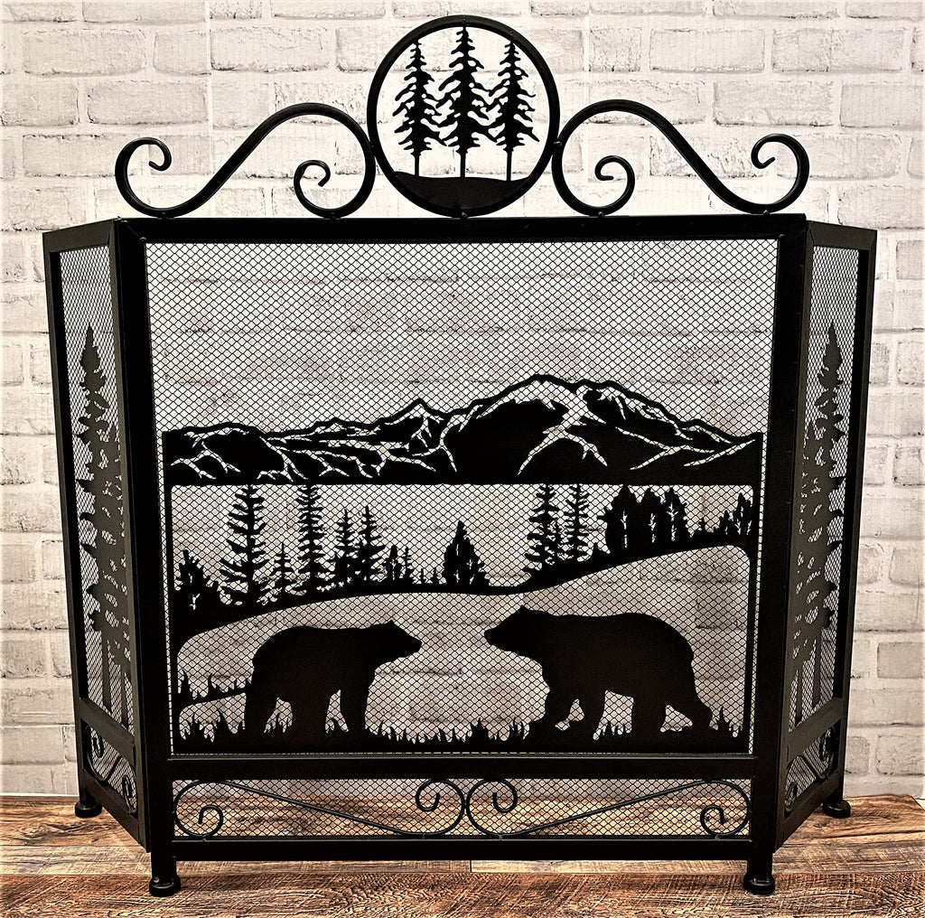 3-Panel Fireplace Screen Y1697
